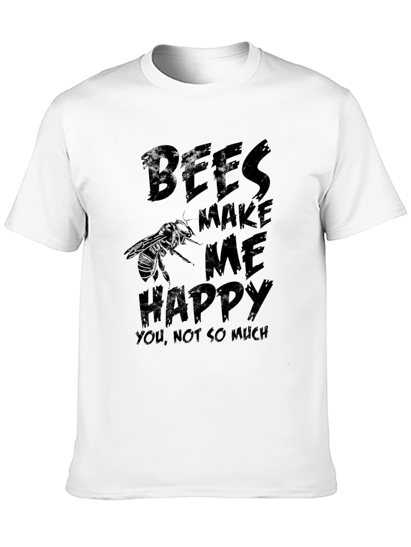 Bees Make Me Happy Graphic T-Shirt