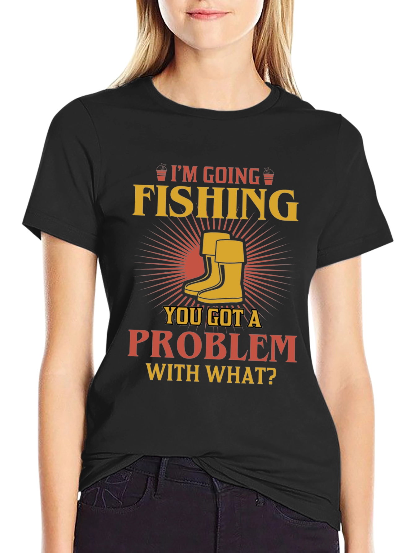 Fishing Graphic T-Shirt - Im Going Fishing