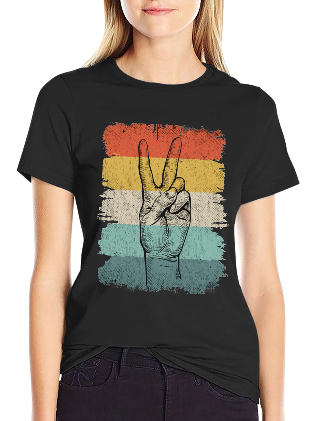Retro Peace Sign T-Shirt