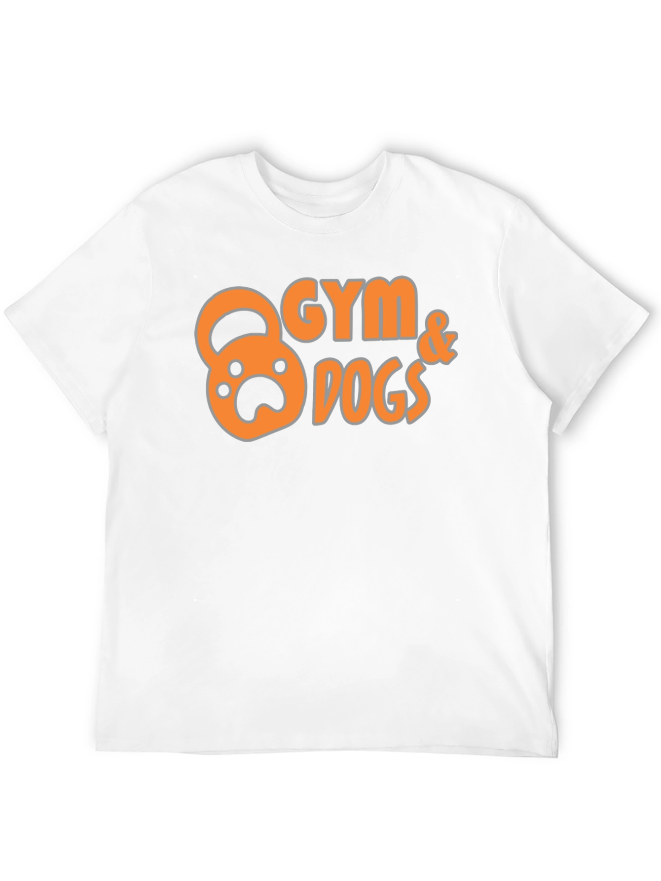 Gym & Dogs Graphic T-Shirt - Black