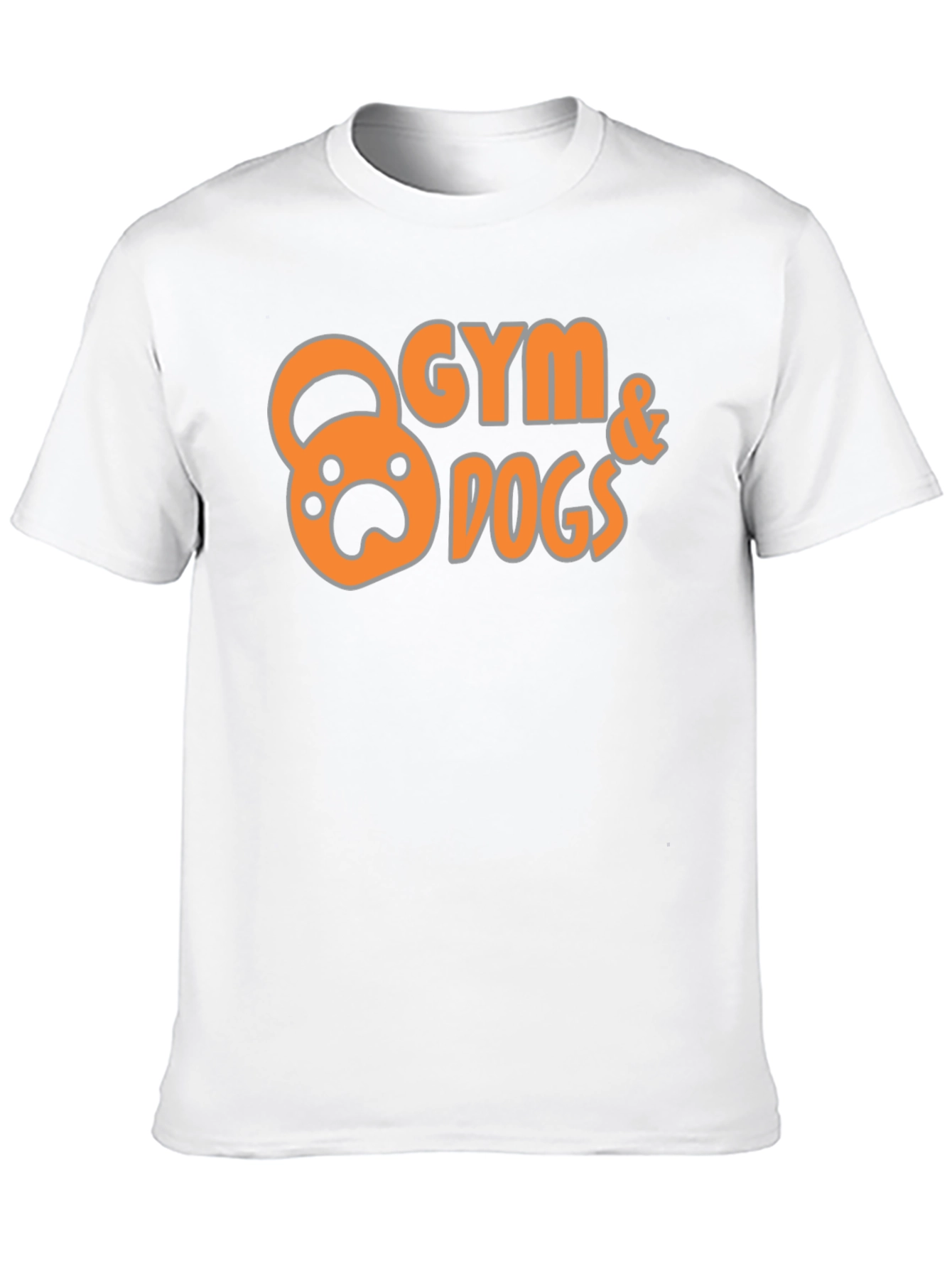 Gym & Dogs Graphic T-Shirt - Black