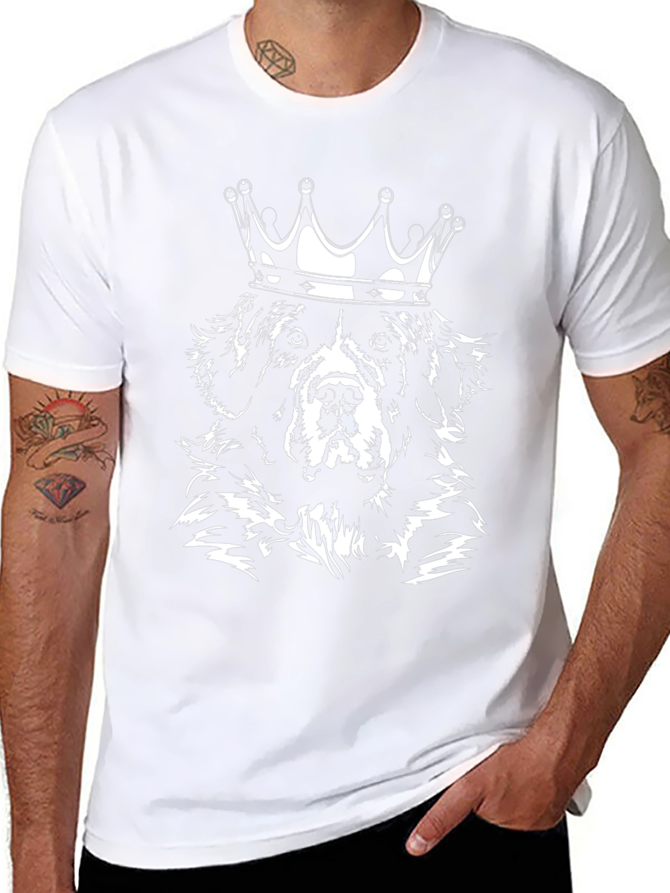 Dog King Graphic Tee - Black