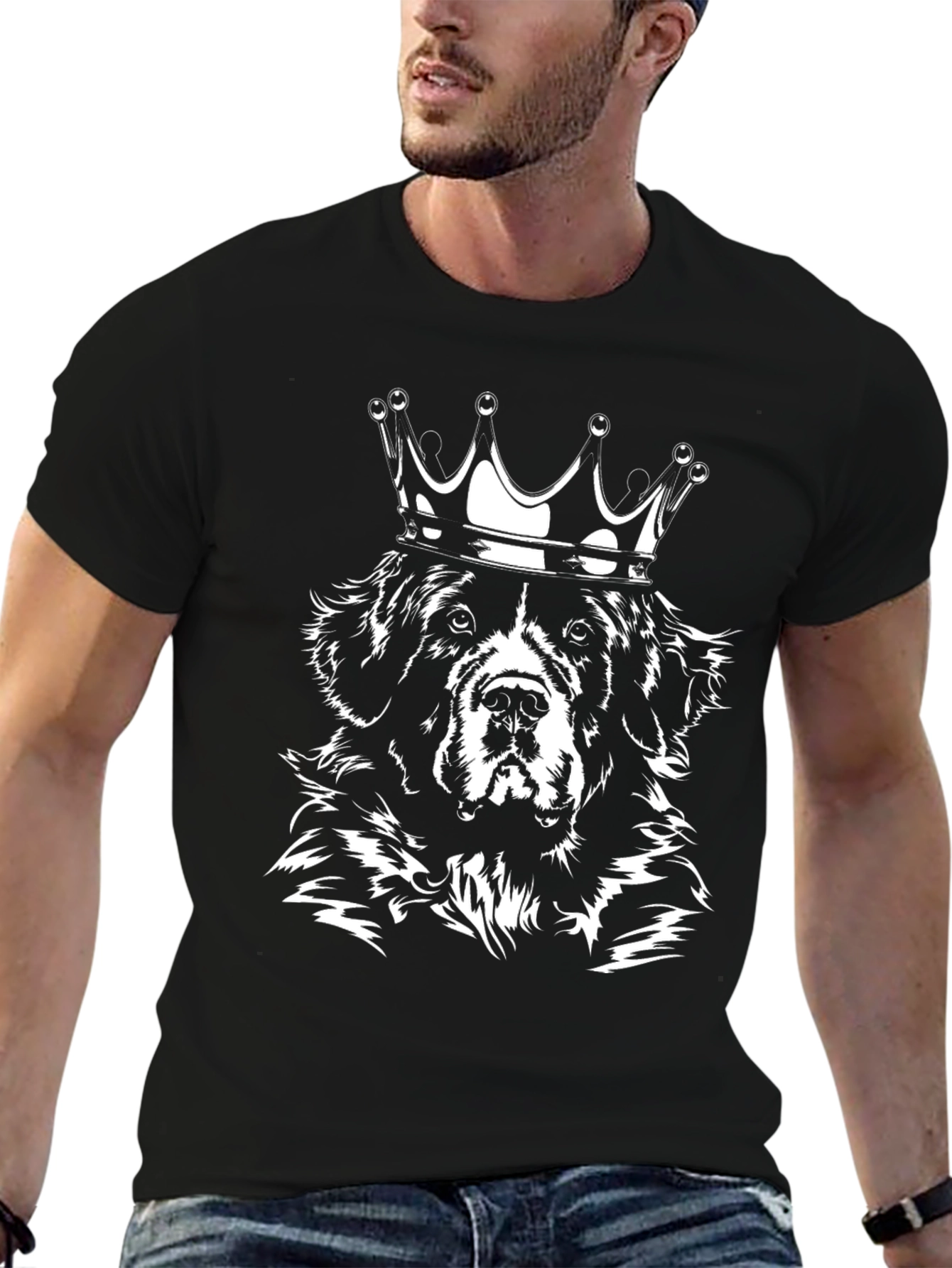 Dog King Graphic Tee - Black