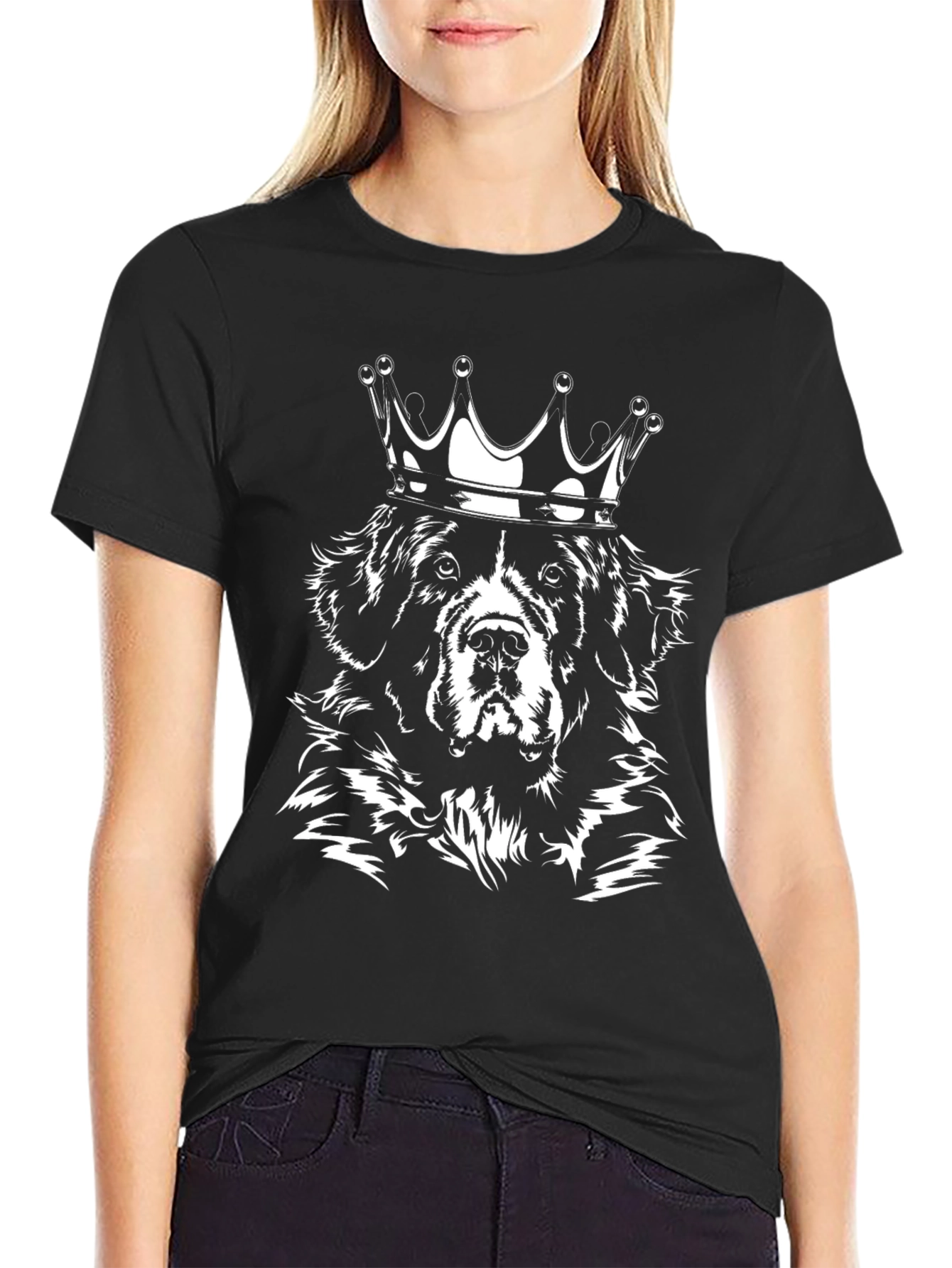 Dog King Graphic Tee - Black