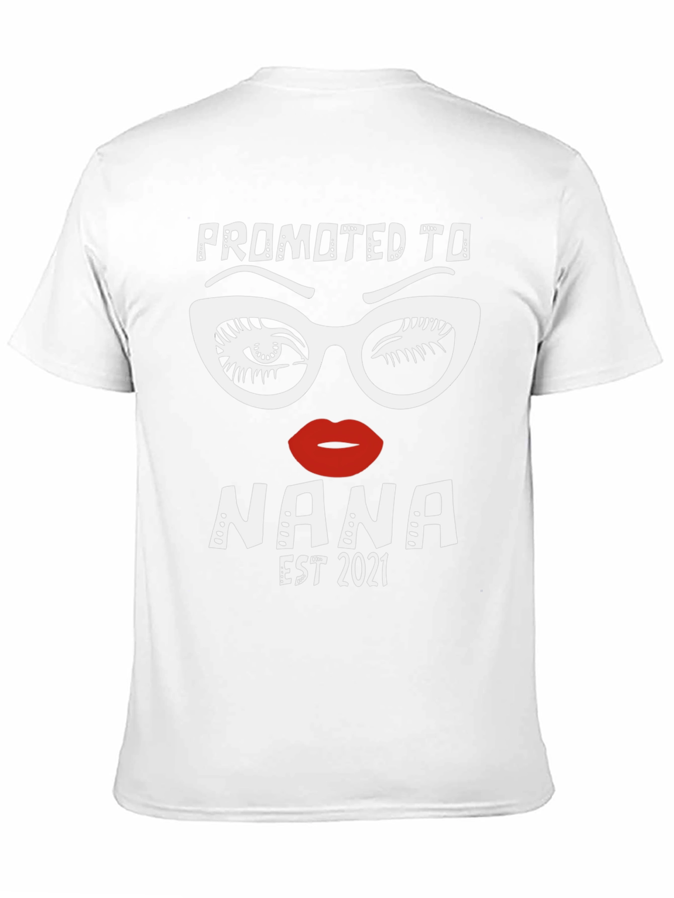 Promoted to Nana Est 2021 Graphic T-Shirt