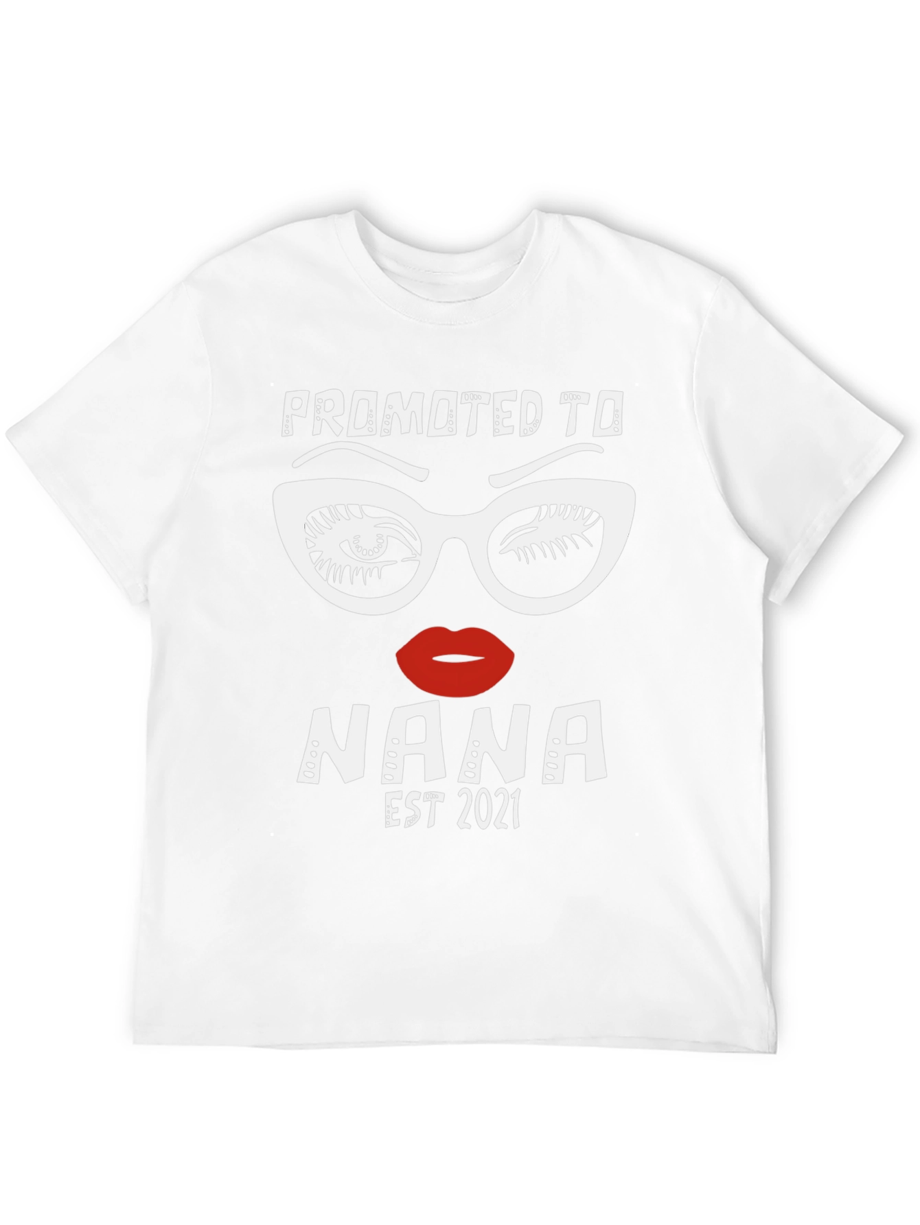 Promoted to Nana Est 2021 Graphic T-Shirt