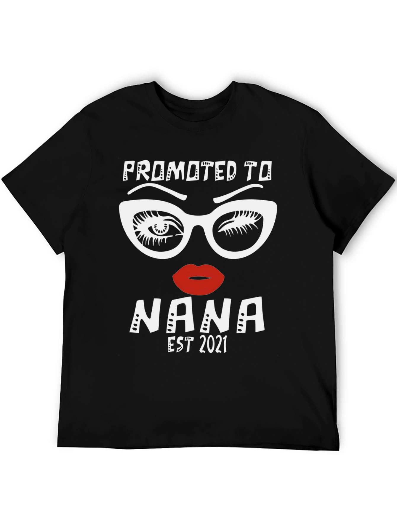 Promoted to Nana Est 2021 Graphic T-Shirt