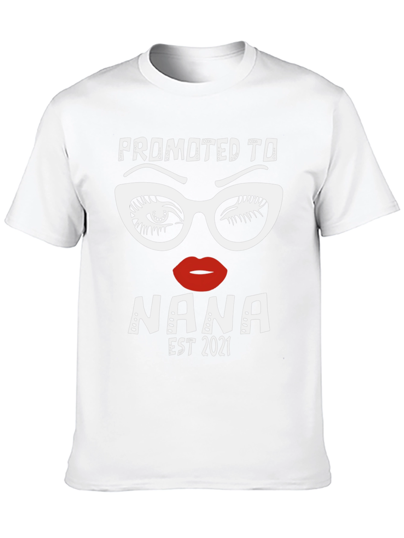 Promoted to Nana Est 2021 Graphic T-Shirt