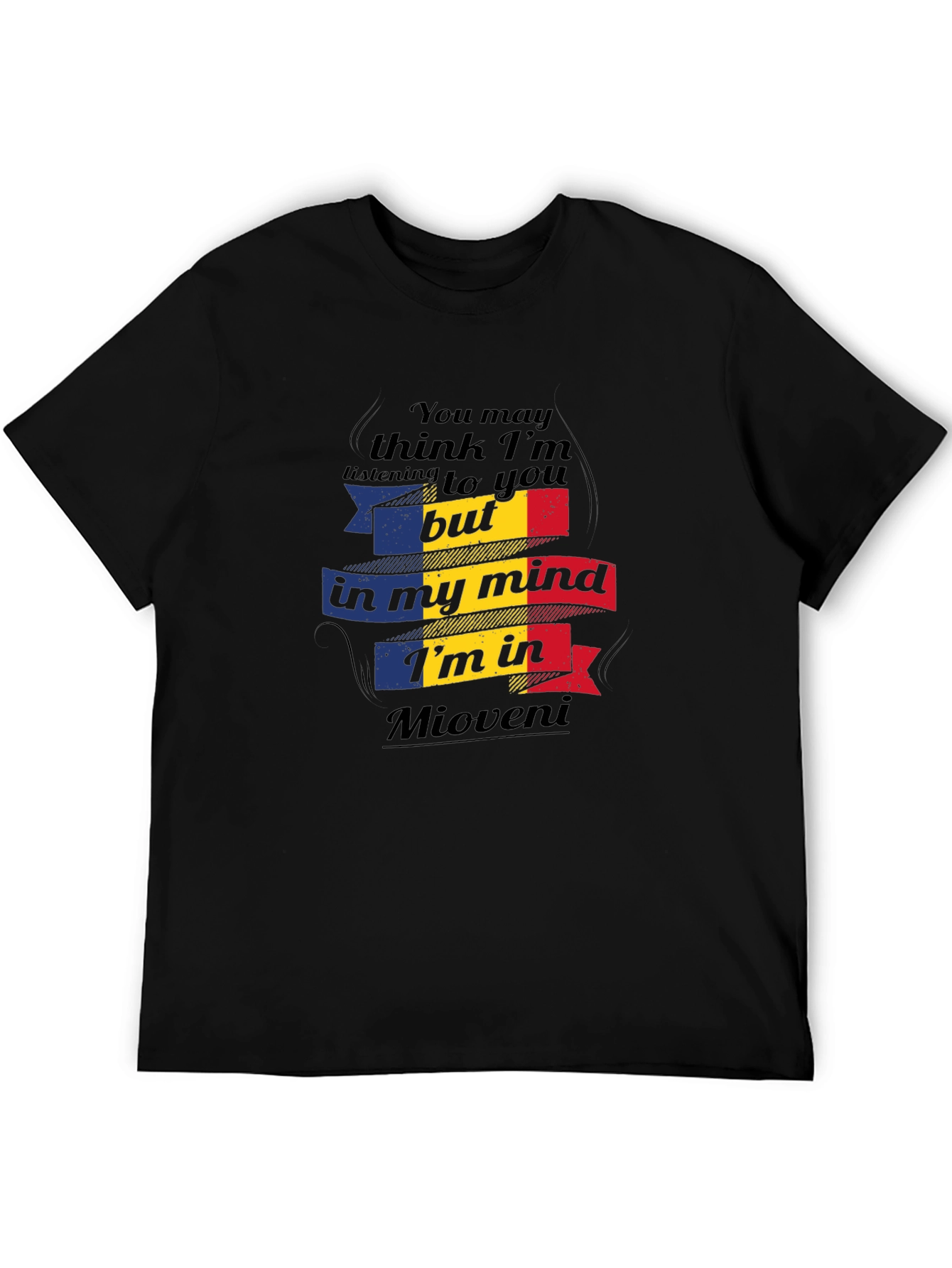 Mioveni Mind T-Shirt: Romanian Flag Design