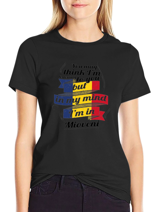 Mioveni Mind T-Shirt: Romanian Flag Design