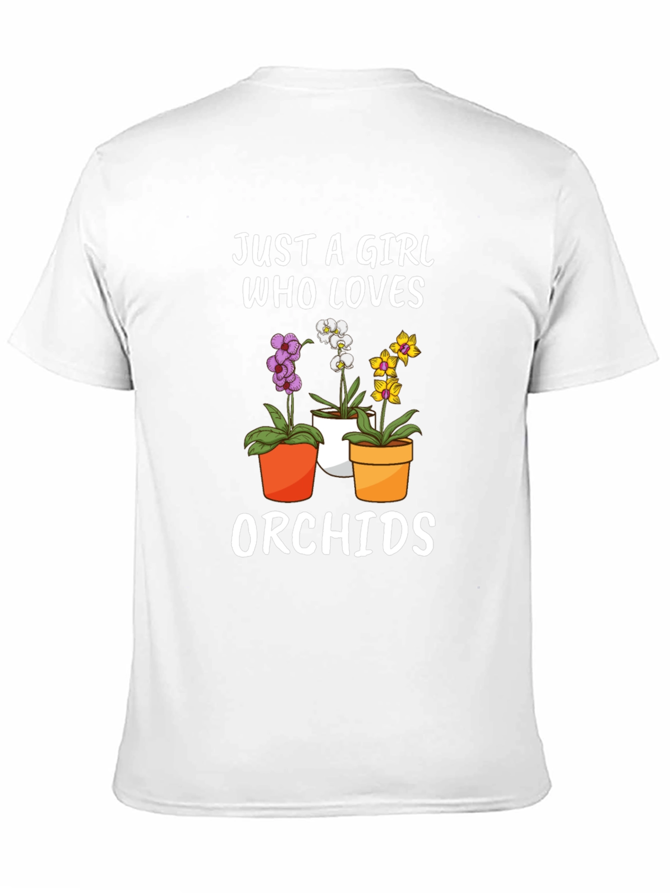 Just a Girl Who Loves Orchids T-Shirt
