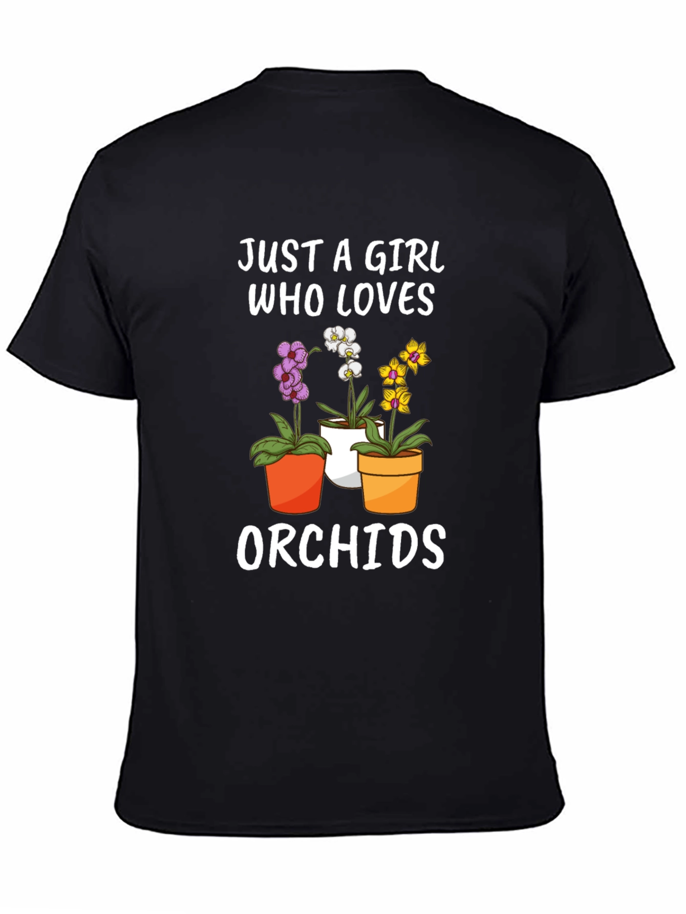 Just a Girl Who Loves Orchids T-Shirt