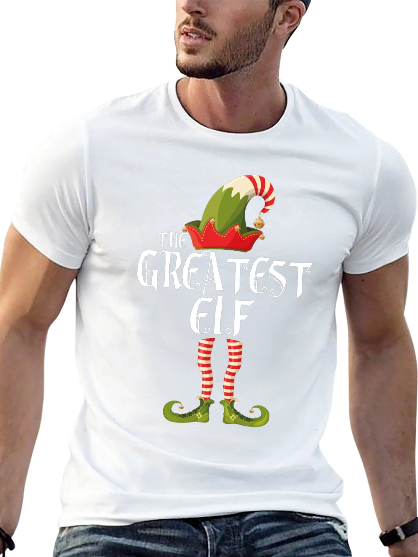 Greatest Elf Christmas T-Shirt Holiday Tee