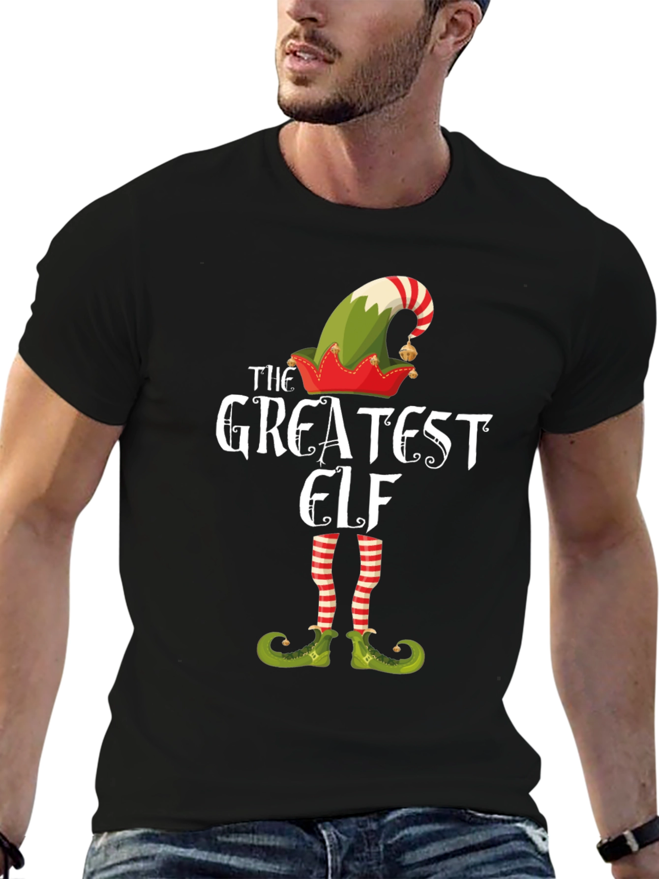 Greatest Elf Christmas T-Shirt Holiday Tee