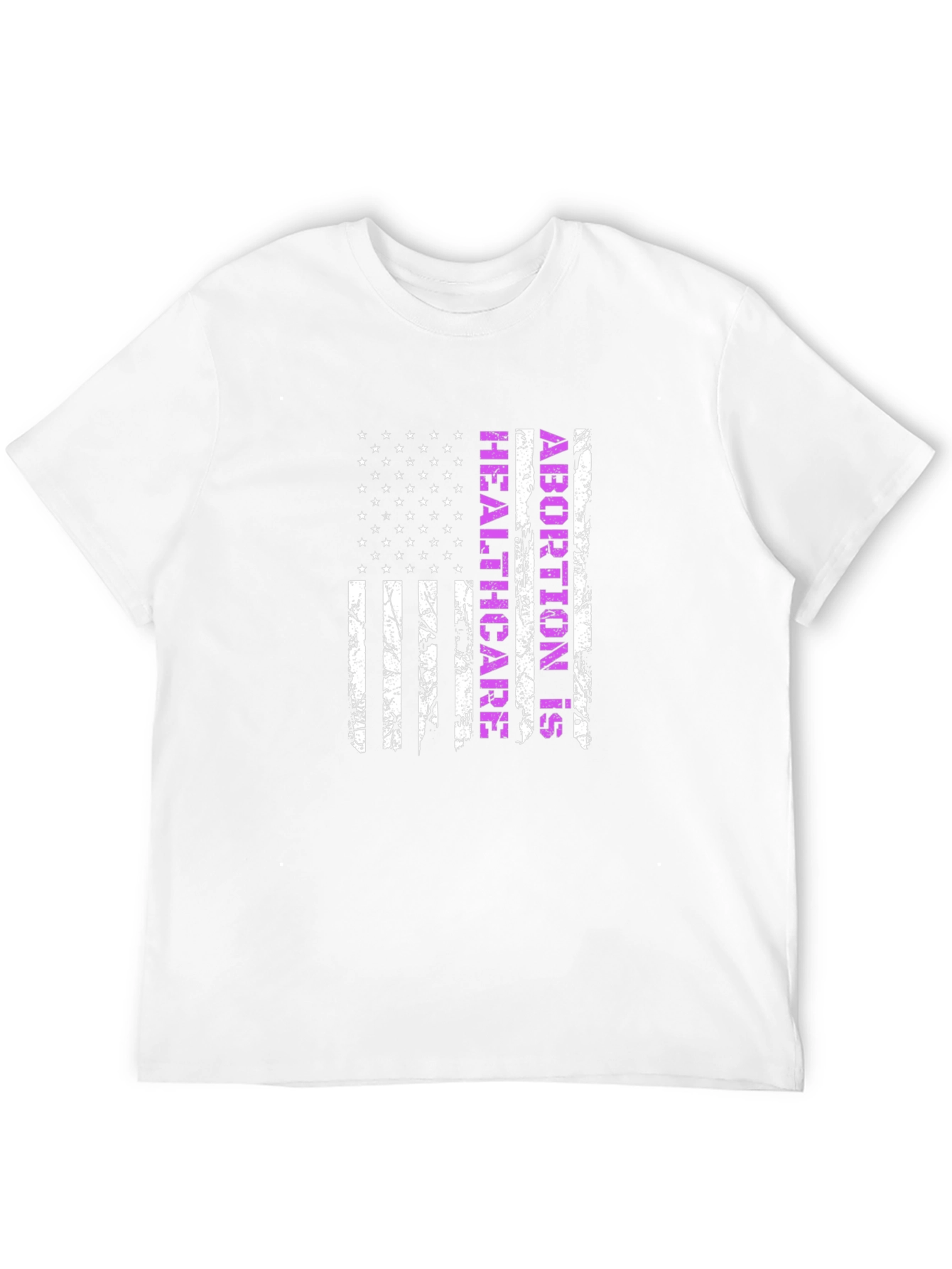 Abortion is Healthcare USA Flag T-Shirt