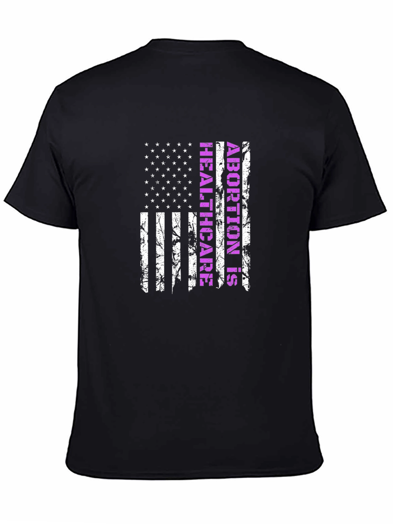 Abortion is Healthcare USA Flag T-Shirt