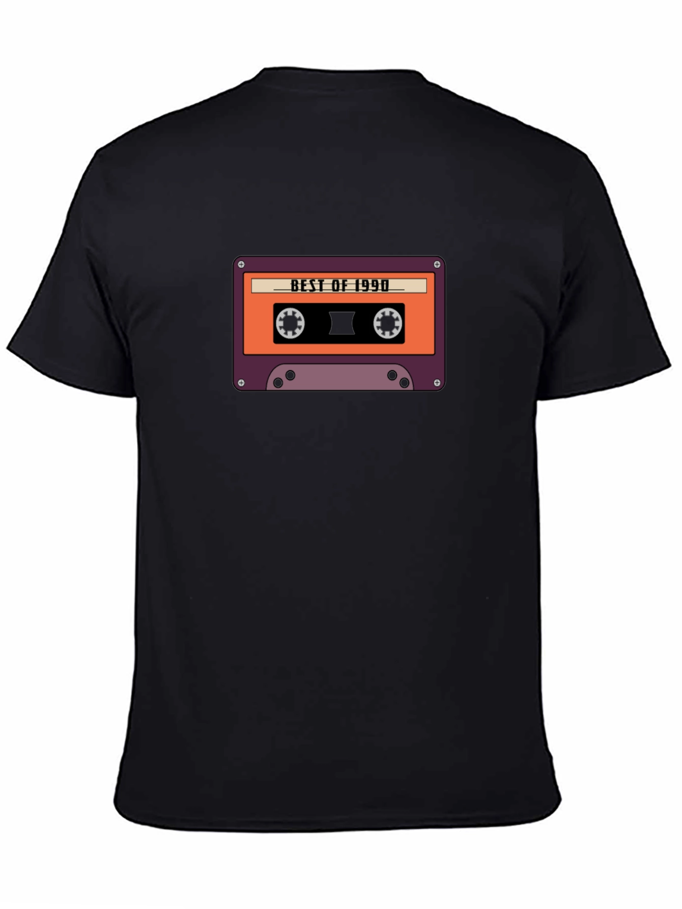 Retro Best of 1990 Cassette Tape Graphic Tee