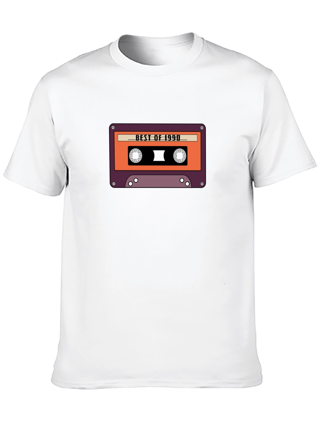 Retro Best of 1990 Cassette Tape Graphic Tee