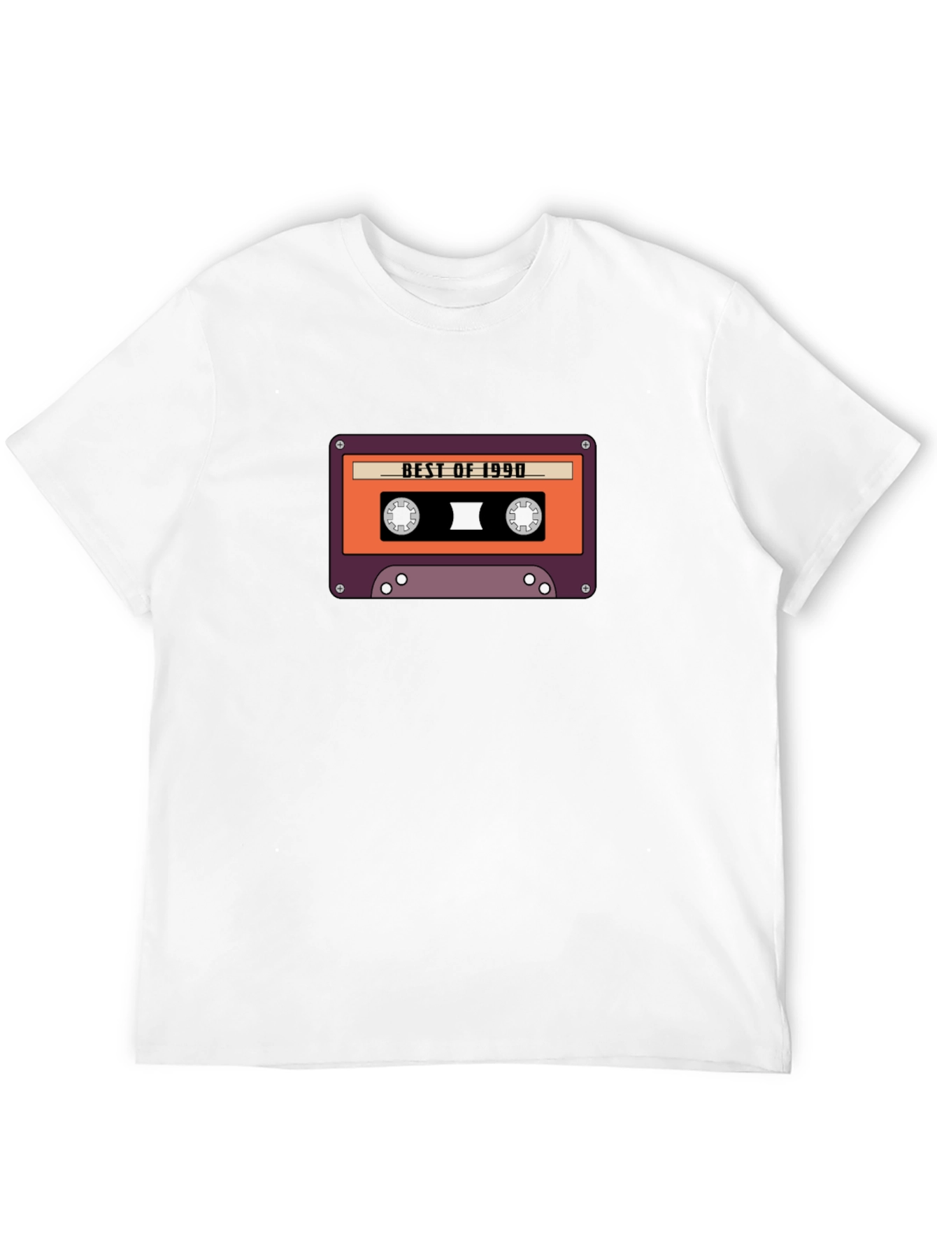 Retro Best of 1990 Cassette Tape Graphic Tee