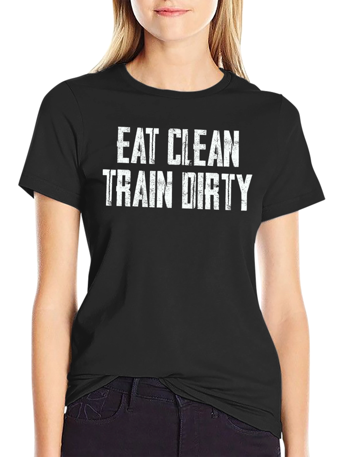 Eat Clean Train Dirty Graphic Tee