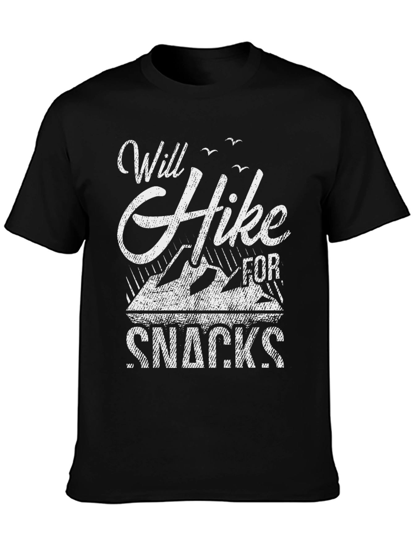 Will Hike For Snacks - Graphic T-Shirt