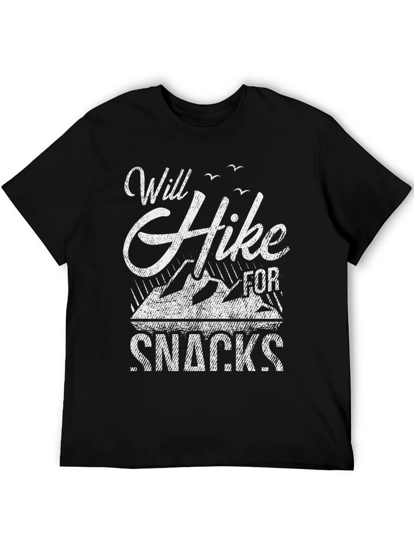 Will Hike For Snacks - Graphic T-Shirt