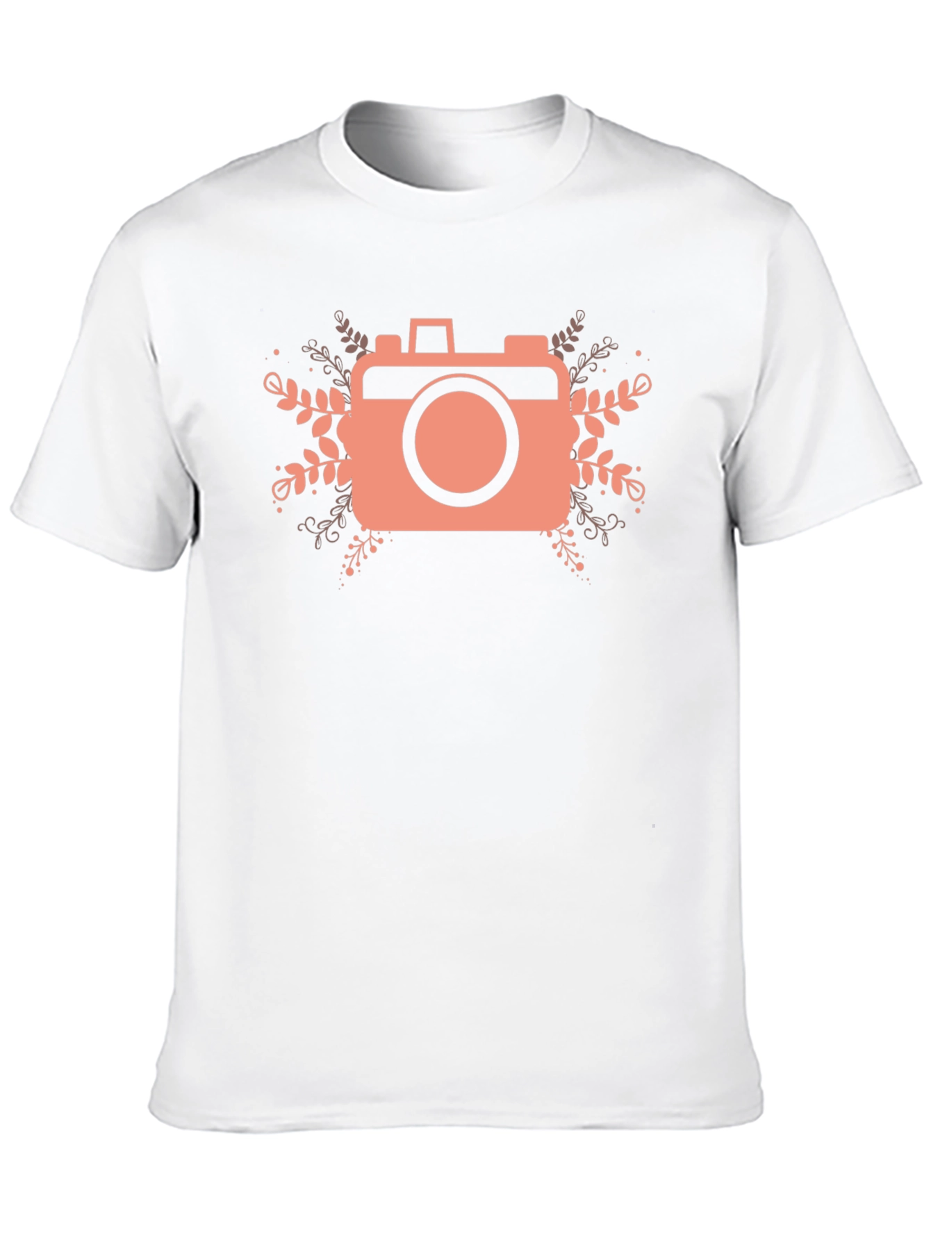 Camera Graphic Tee - Black Cotton
