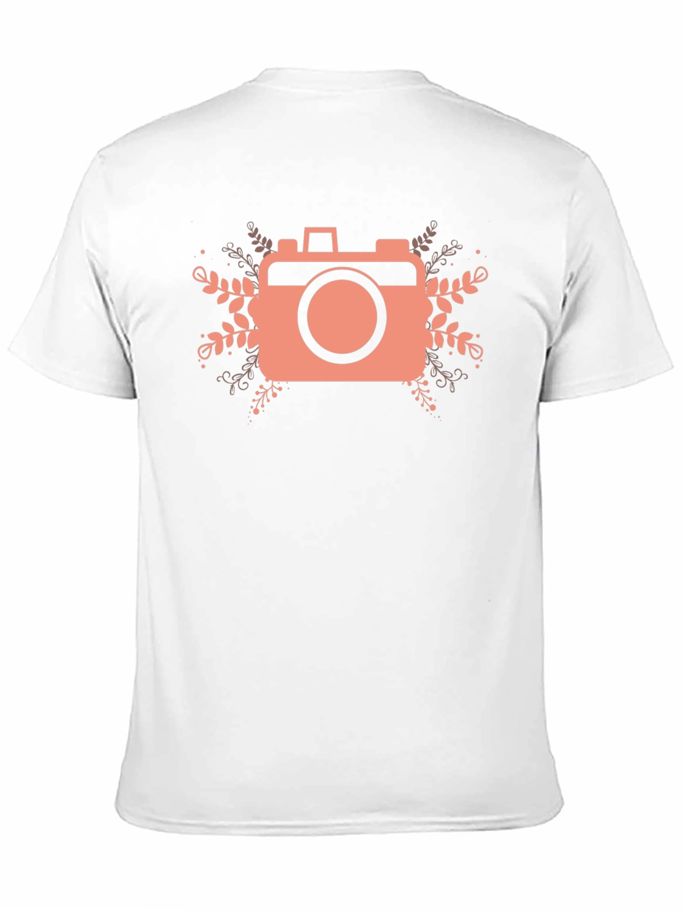 Camera Graphic Tee - Black Cotton