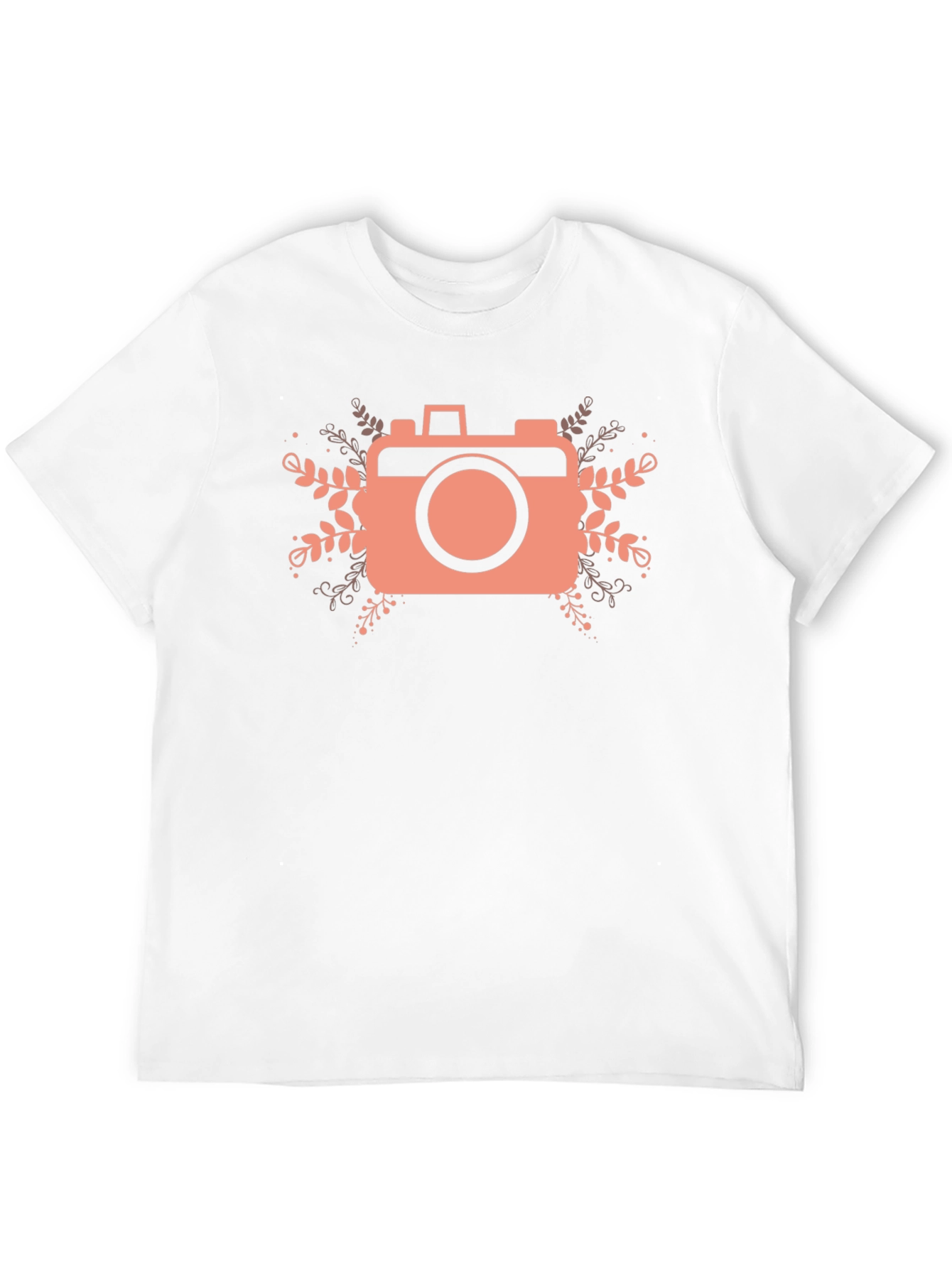 Camera Graphic Tee - Black Cotton