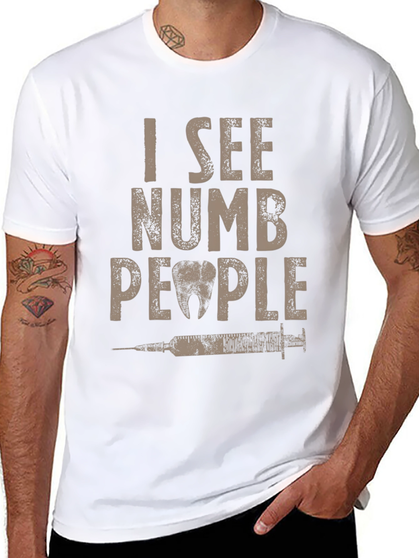I See Numb People Dentist T-Shirt