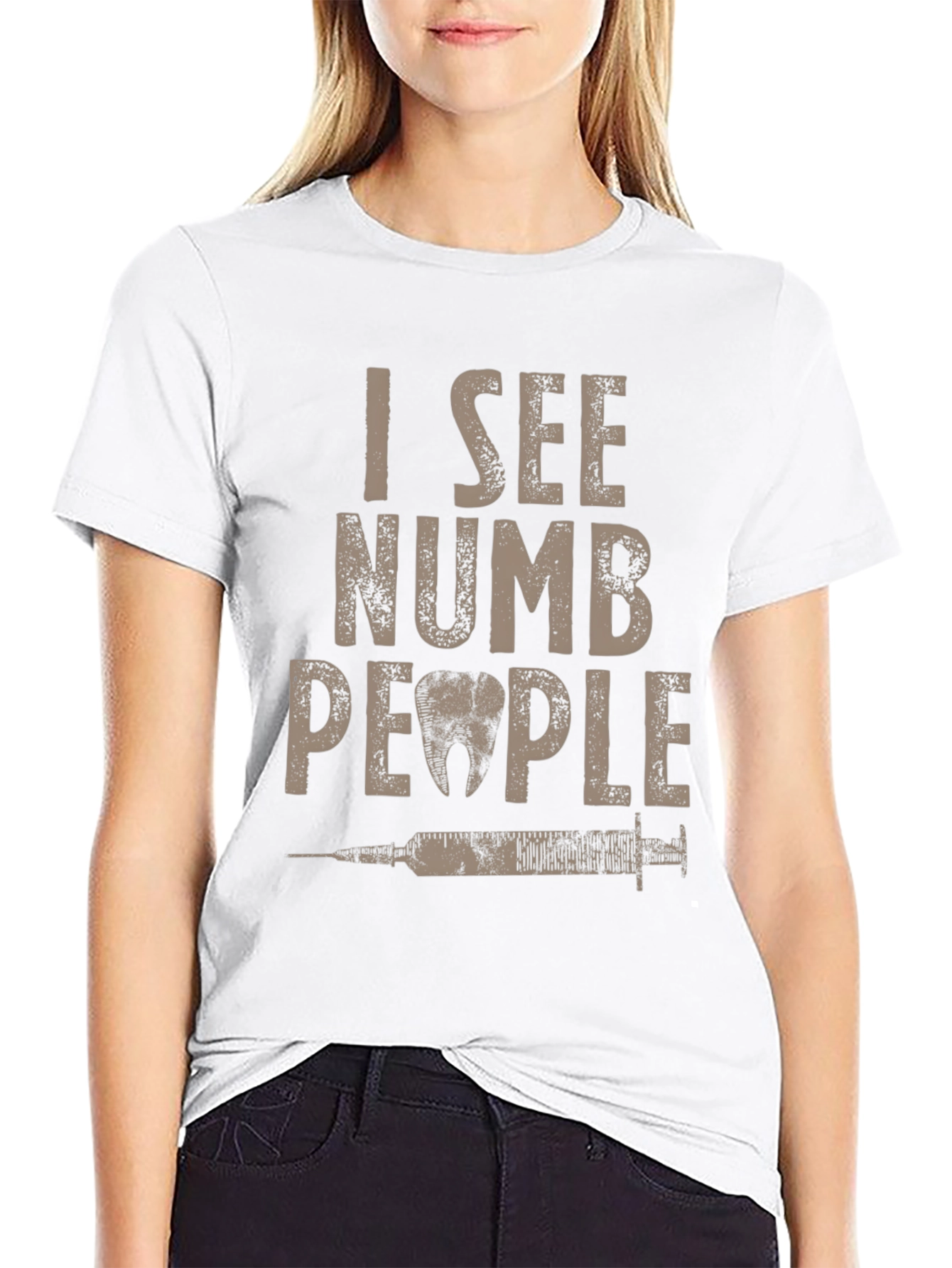 I See Numb People Dentist T-Shirt