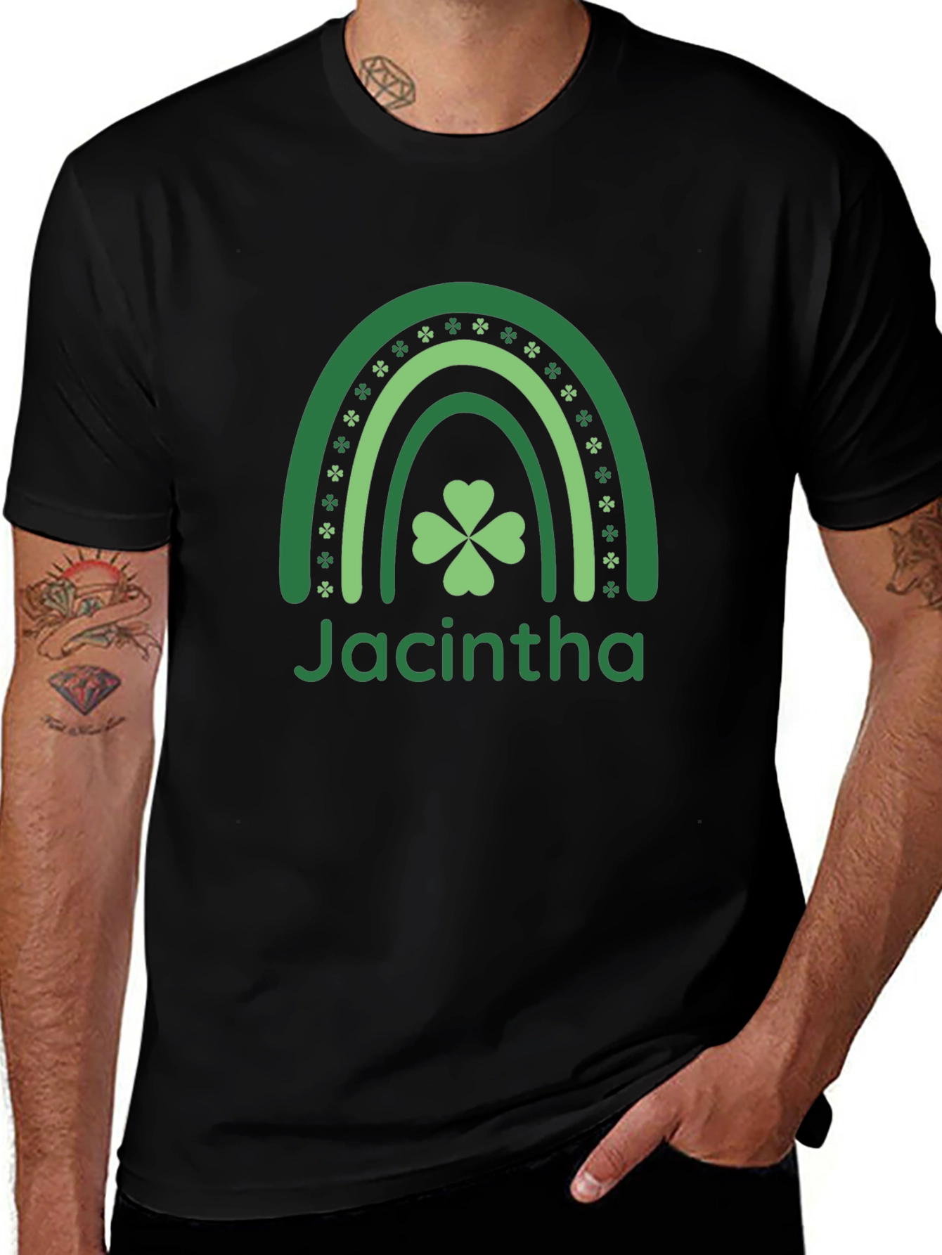 Jacintha St. Patricks Day Rainbow T-Shirt