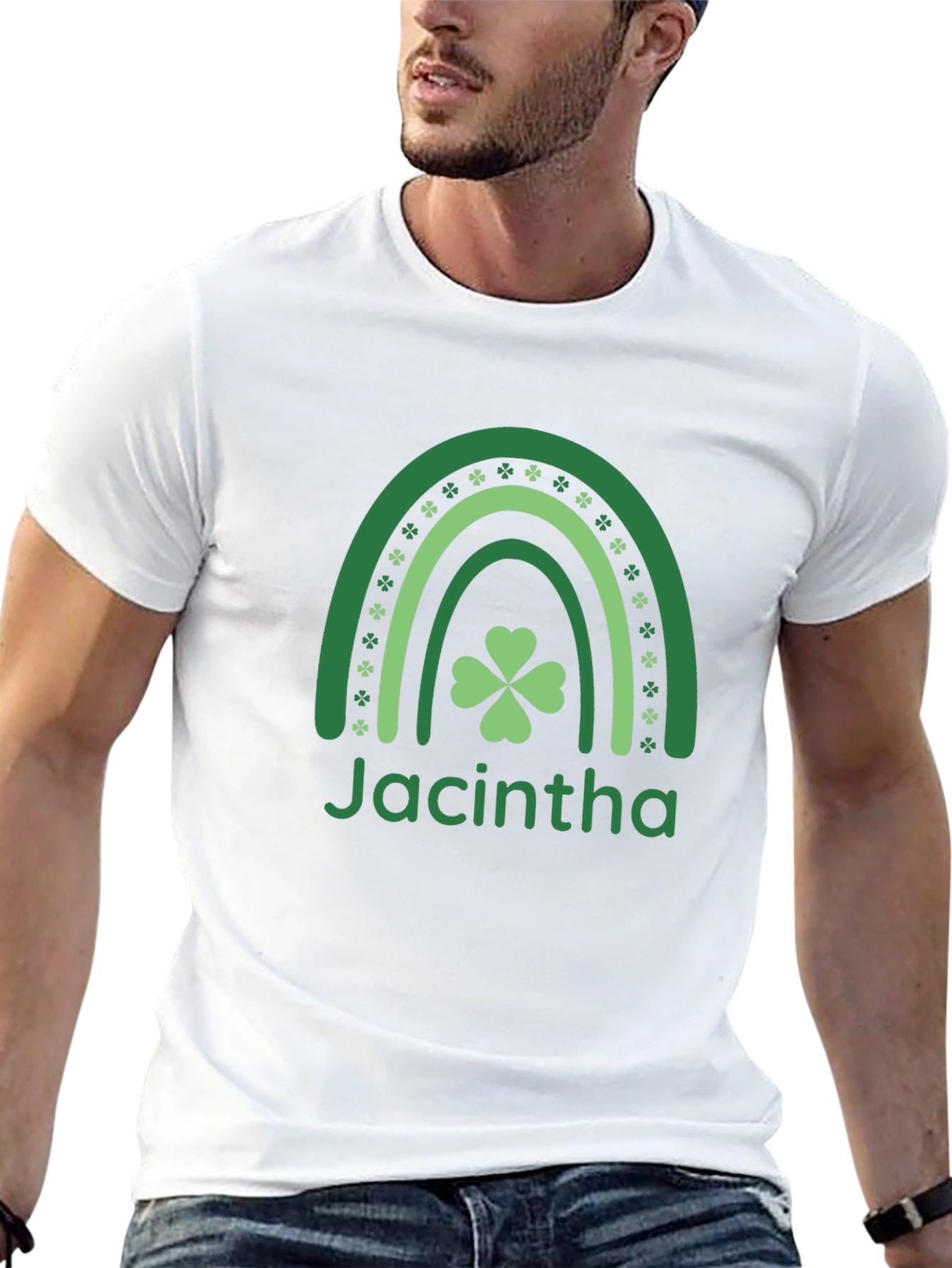 Jacintha St. Patricks Day Rainbow T-Shirt