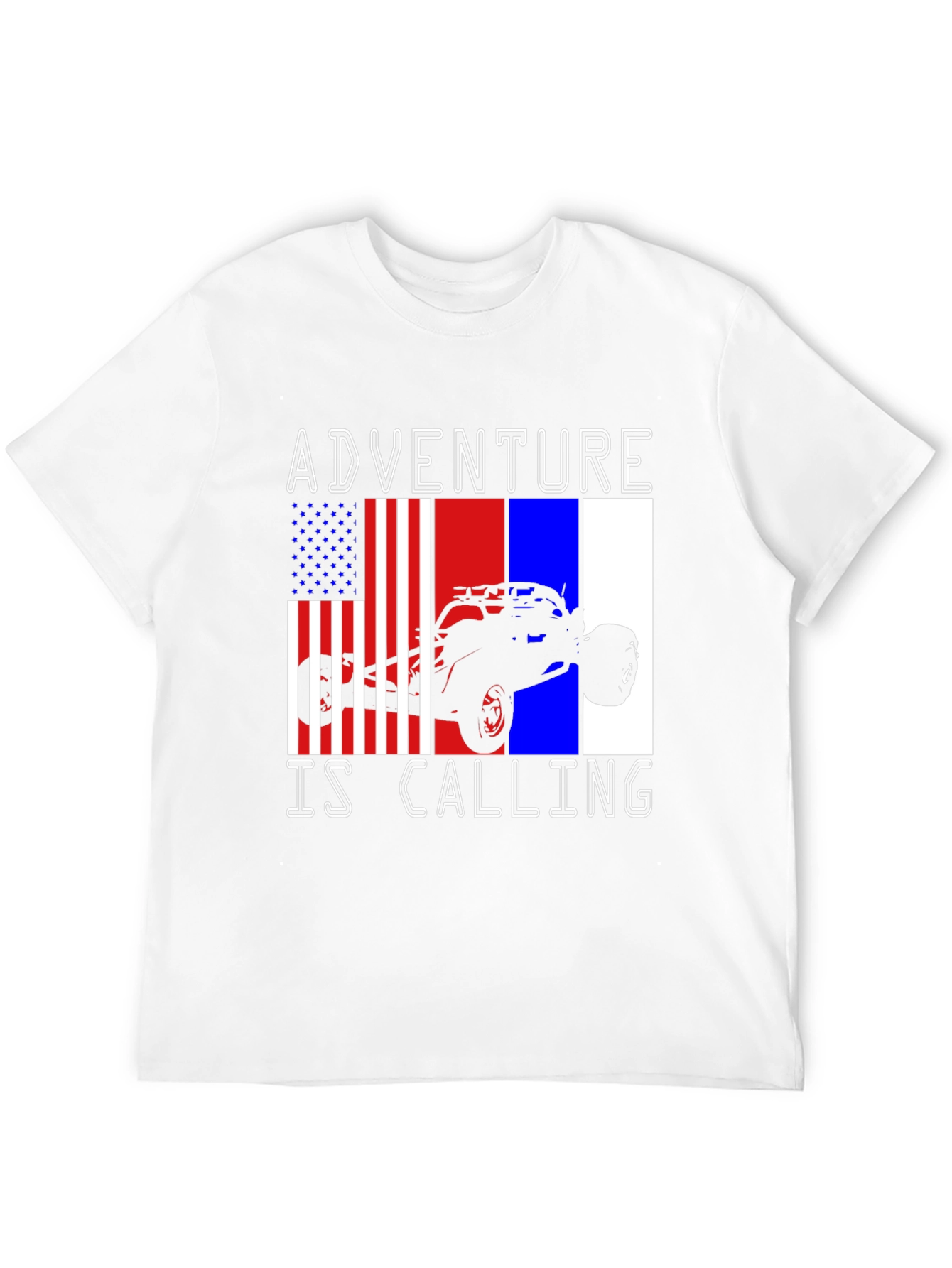 Adventure Is Calling T-Shirt - Off-Road Vehicle Graphic