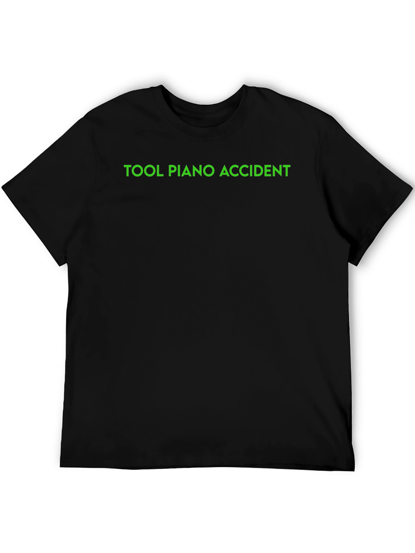 Tool Piano Accident Black T-Shirt