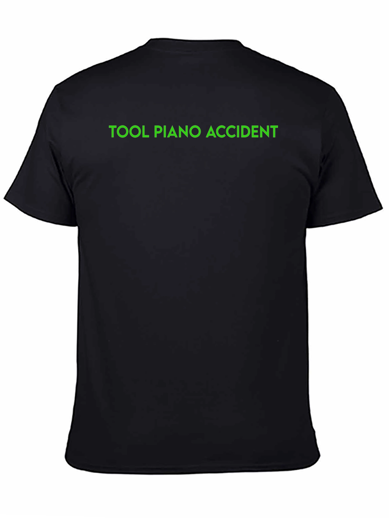 Tool Piano Accident Black T-Shirt