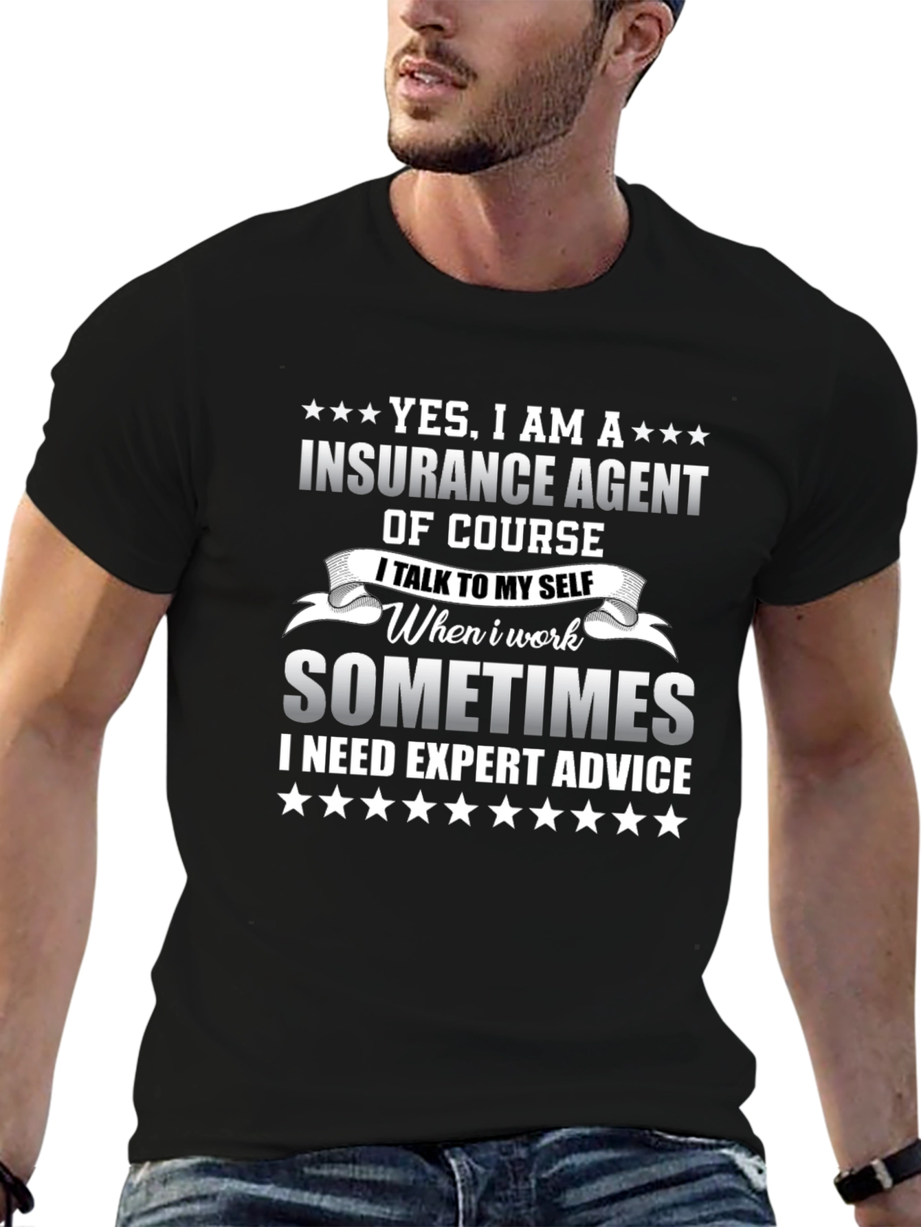 Insurance Agent T-Shirt - Funny Expert Advice Tee