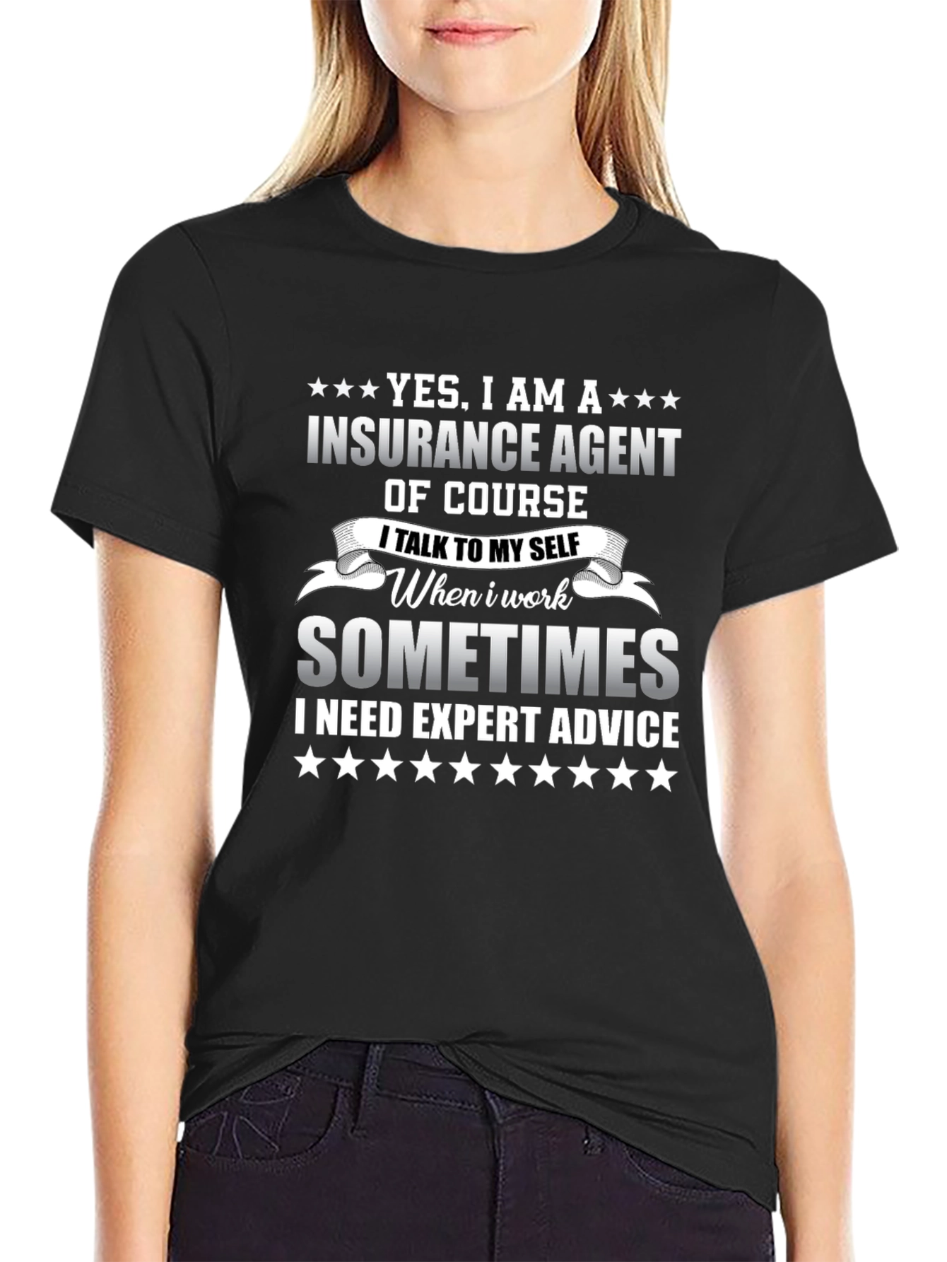 Insurance Agent T-Shirt - Funny Expert Advice Tee
