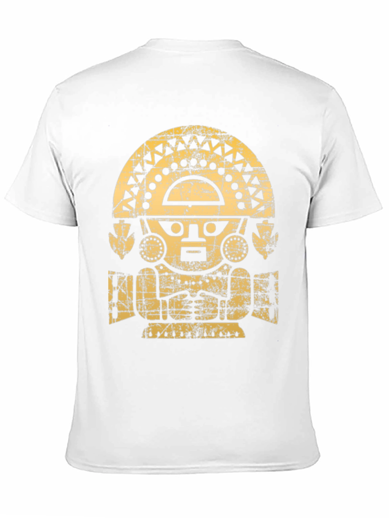 Inca Sun God Graphic T-Shirt - Black