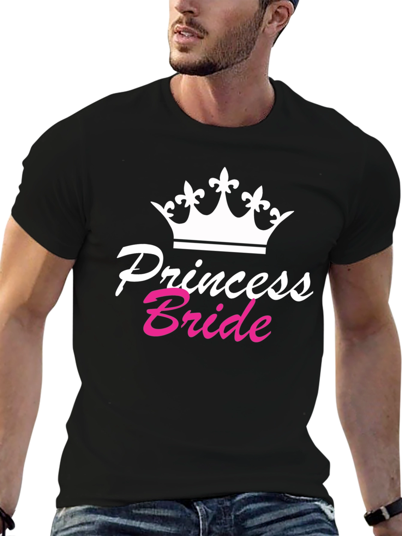 Princess Bride T-Shirt Black Crew Neck