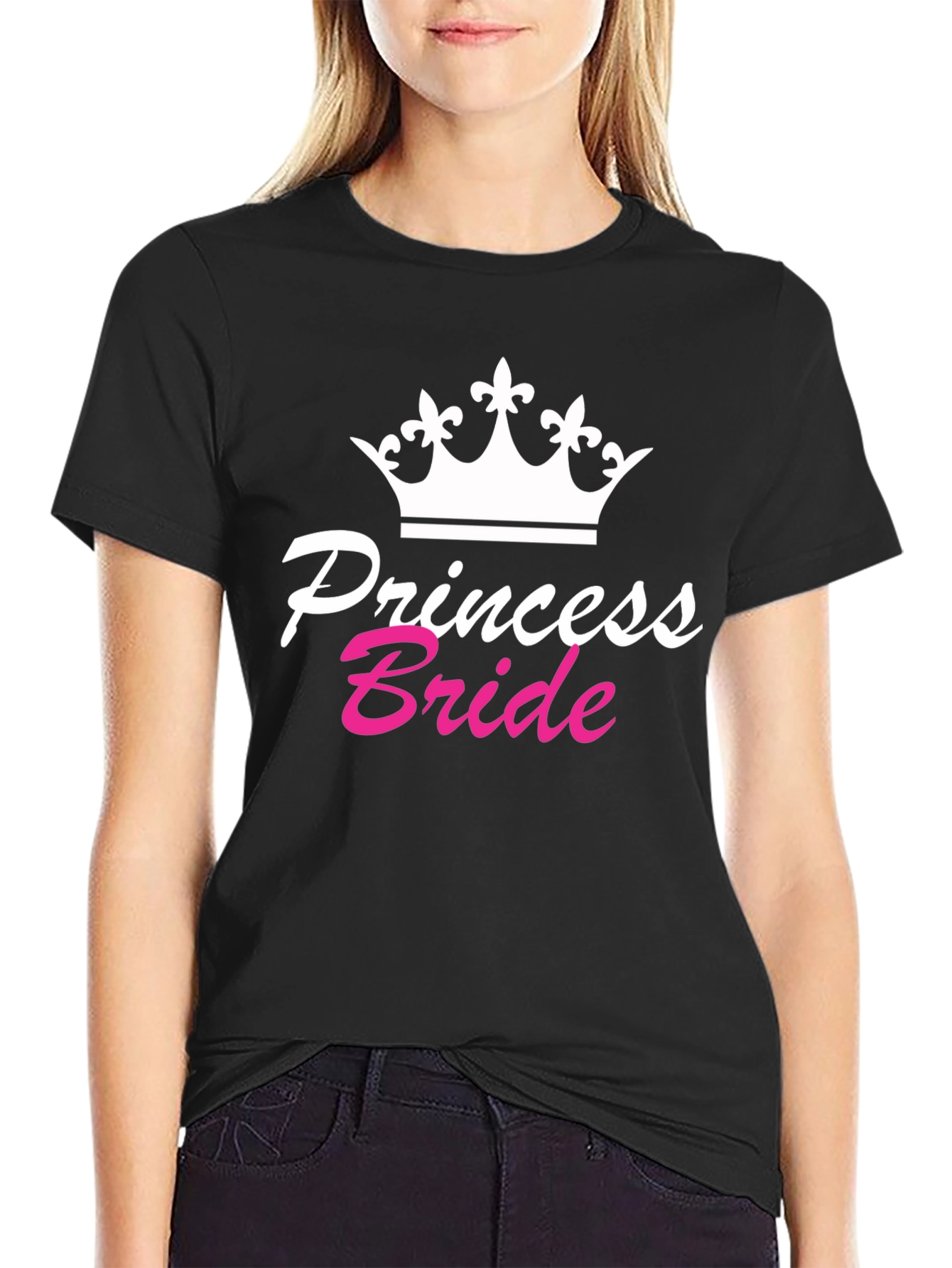 Princess Bride T-Shirt Black Crew Neck