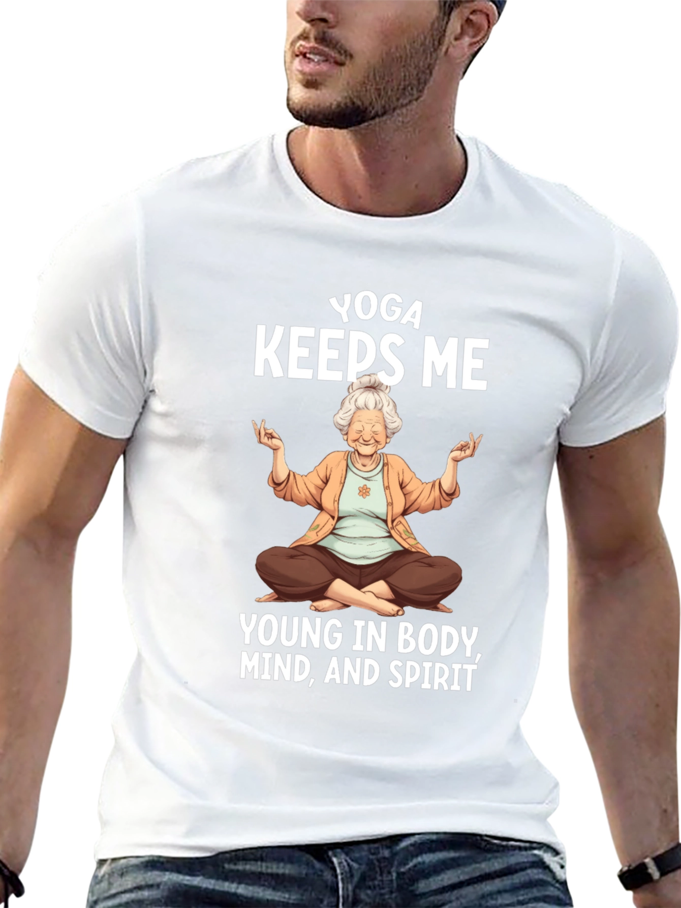 Yoga Keeps Me Young T-Shirt - Unisex Fit