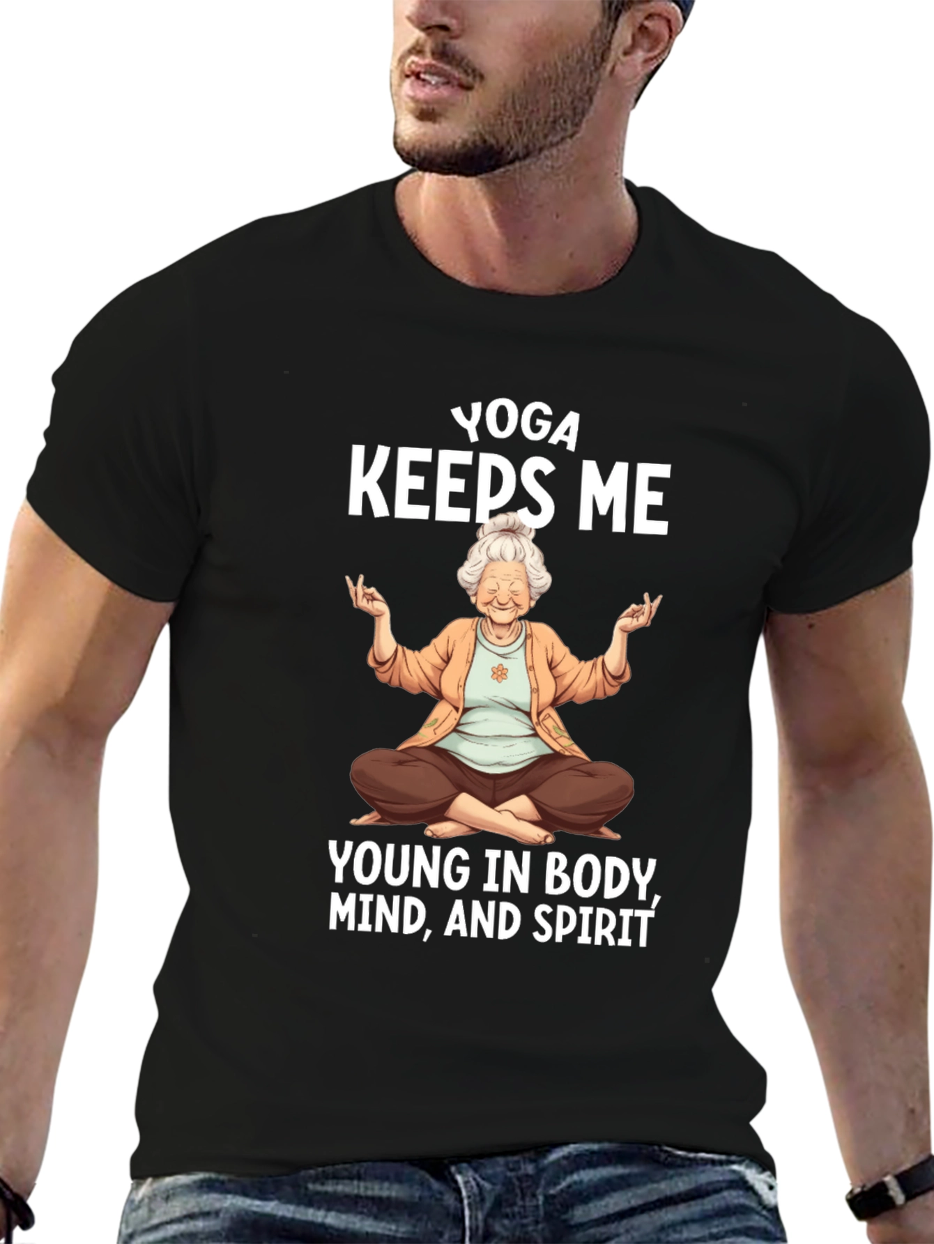 Yoga Keeps Me Young T-Shirt - Unisex Fit