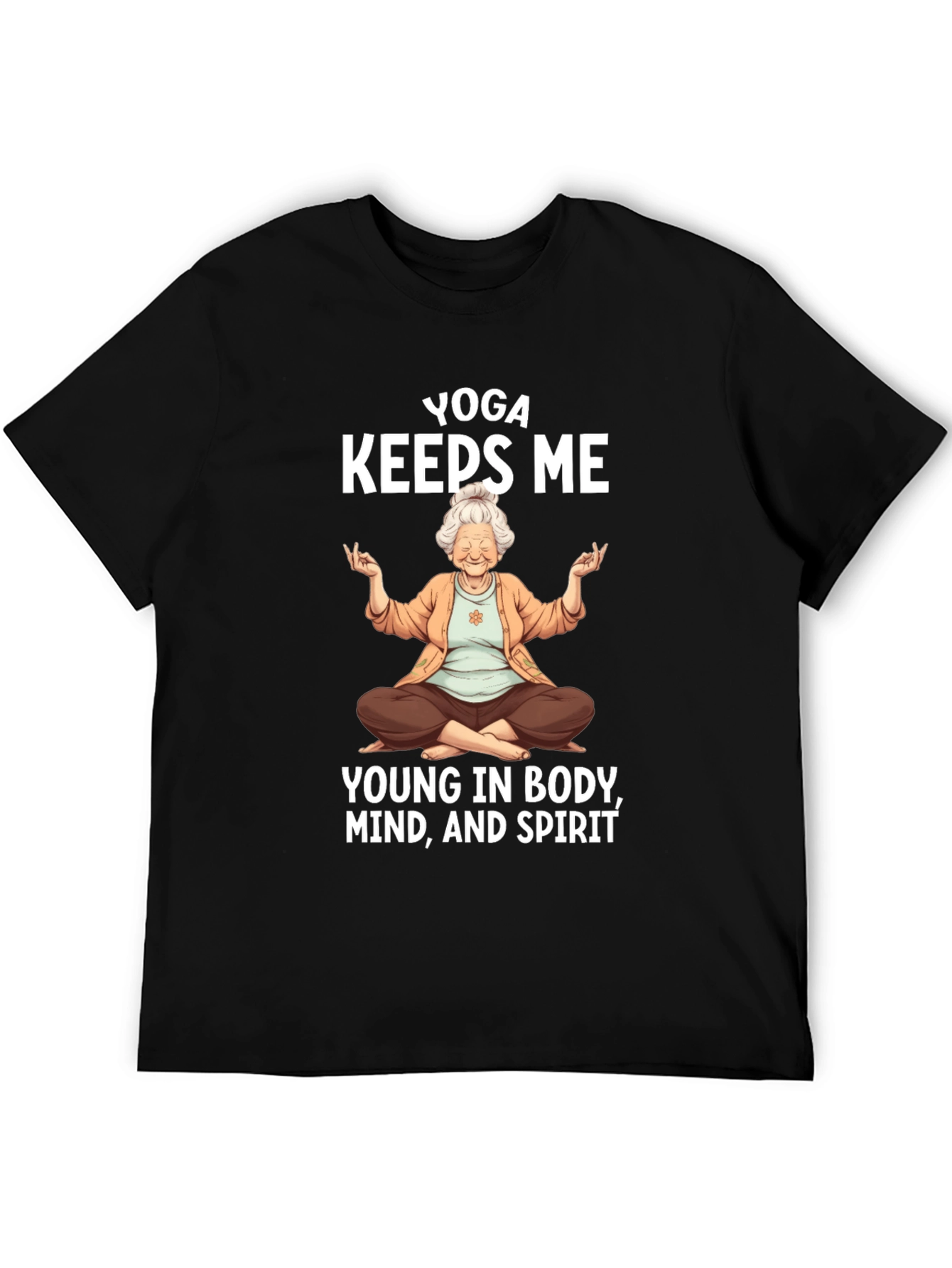 Yoga Keeps Me Young T-Shirt - Unisex Fit