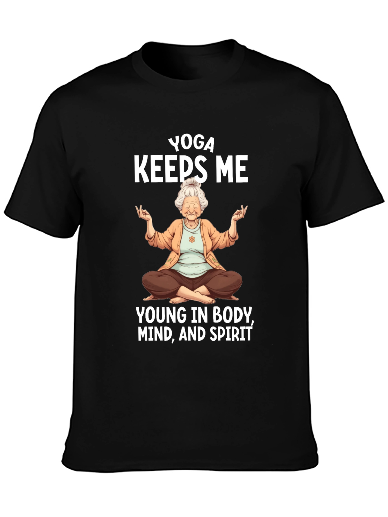 Yoga Keeps Me Young T-Shirt - Unisex Fit