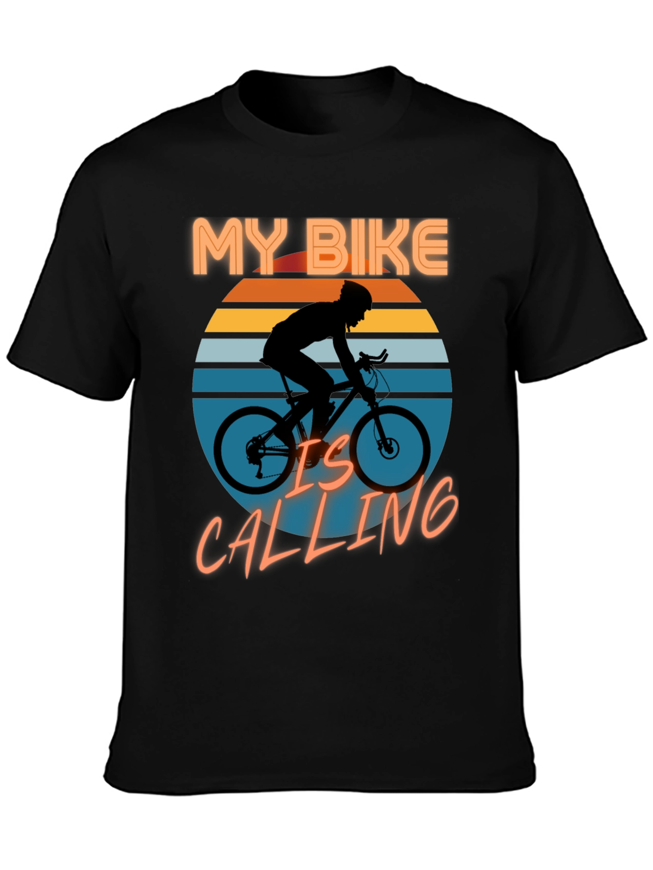 My Bike is Calling Graphic T-Shirt