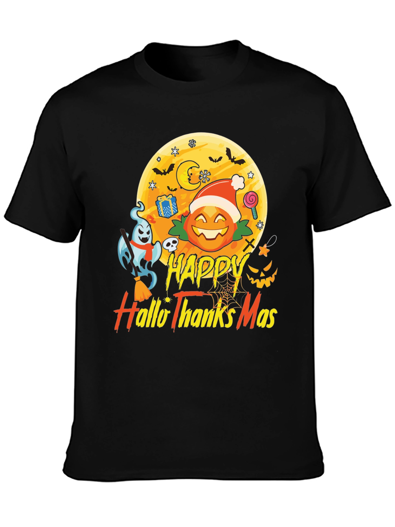 Happy HalloThanksMas T-Shirt