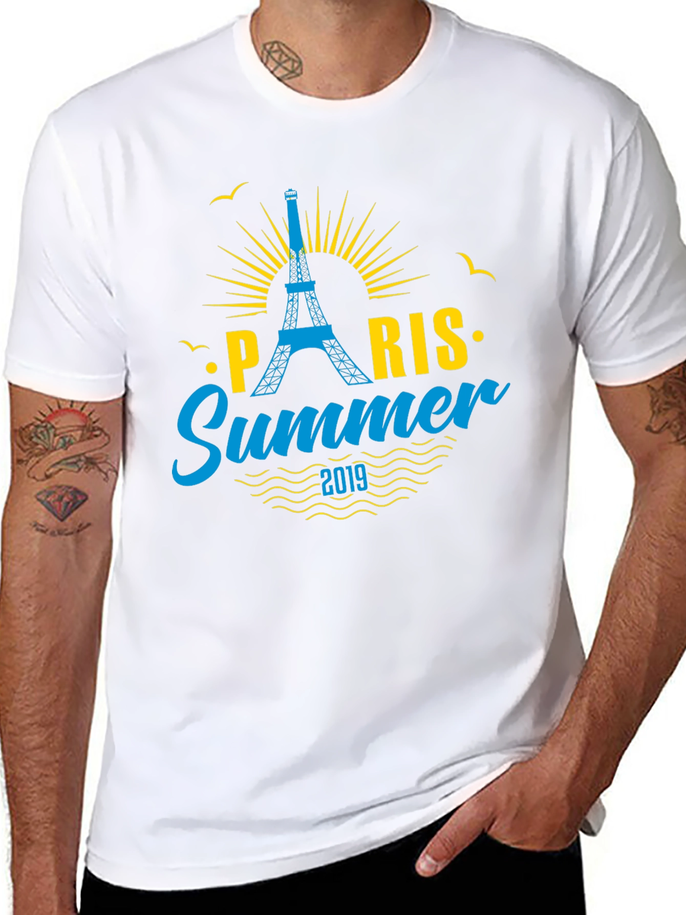 Paris Summer 2019 Graphic Tee