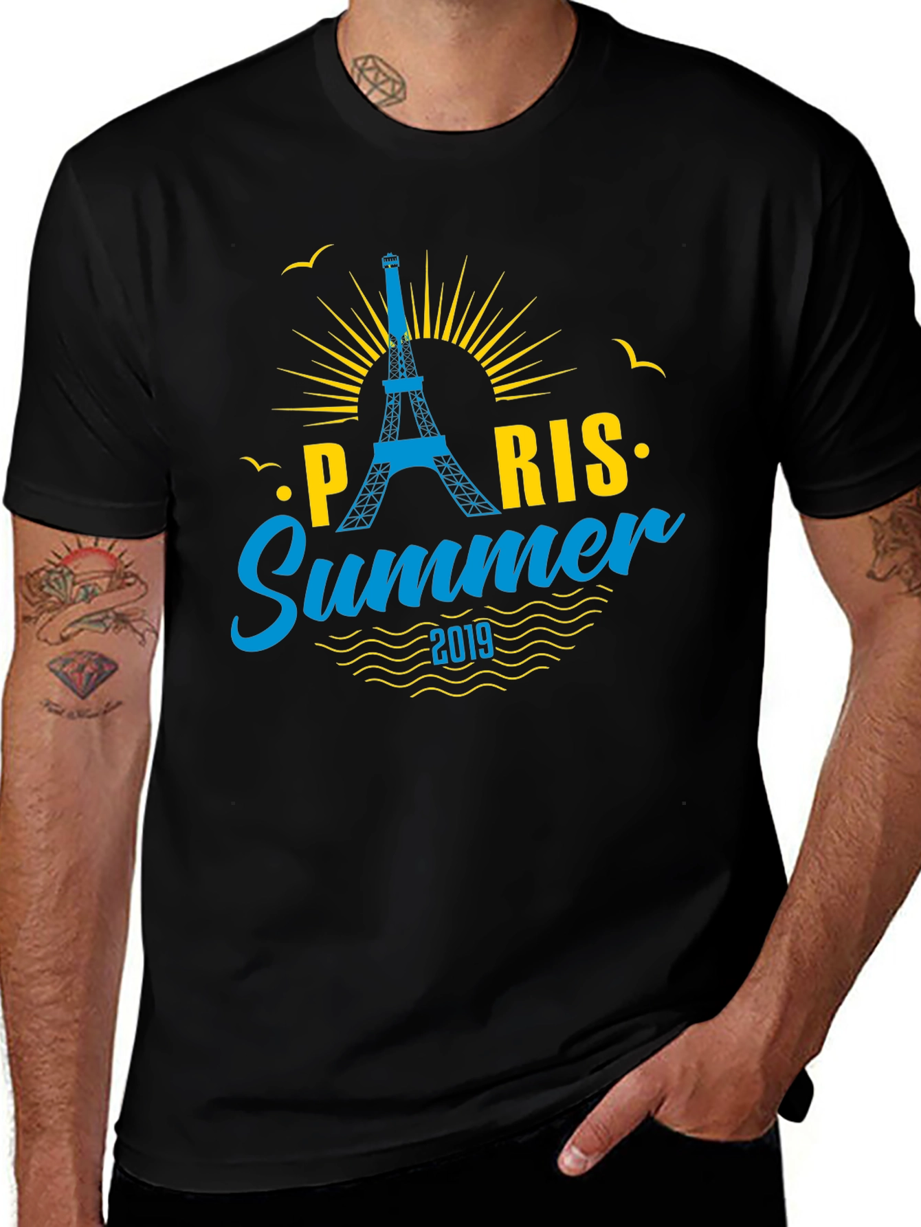 Paris Summer 2019 Graphic Tee