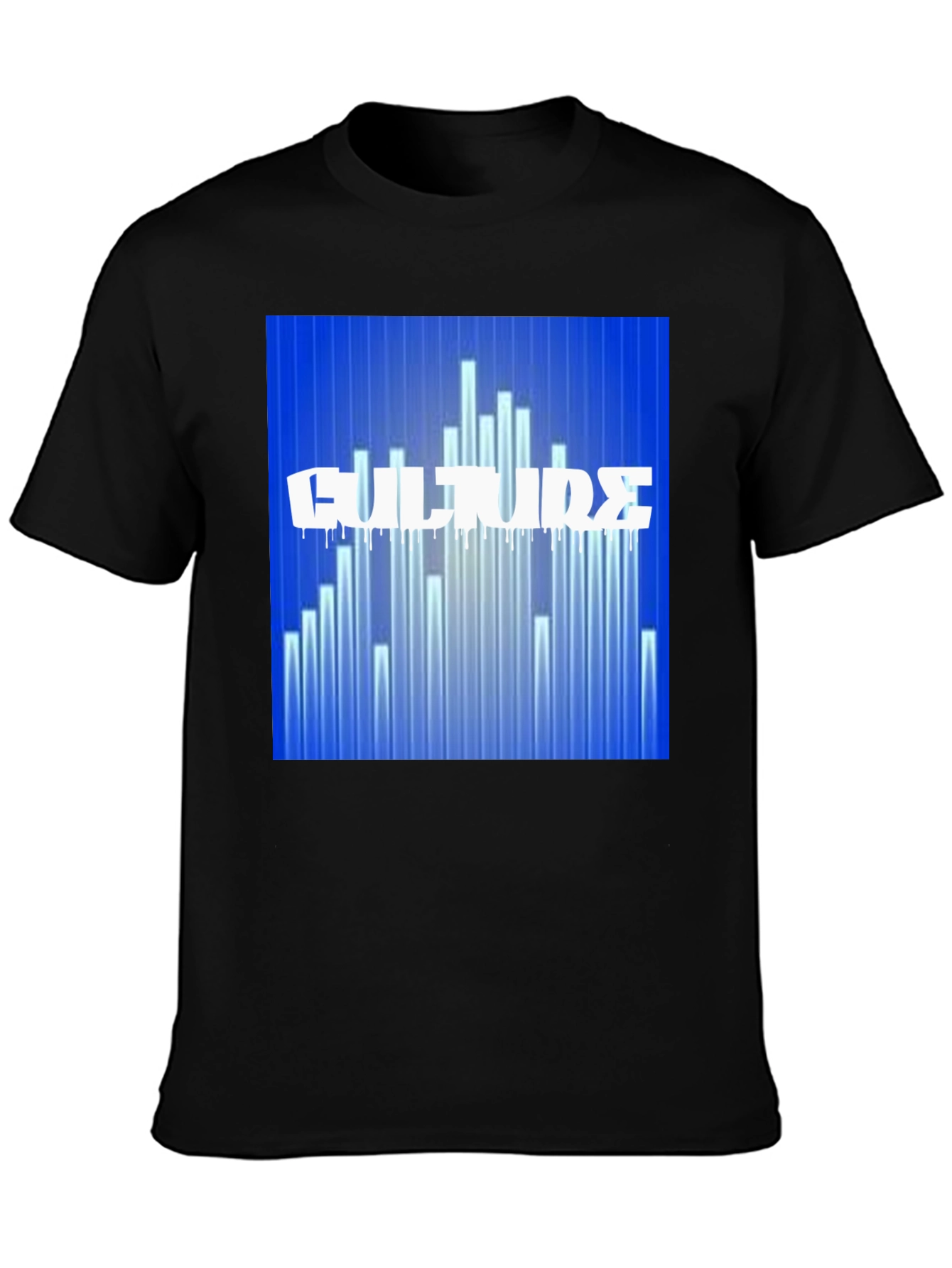 Culture Graphic Print Black T-Shirt